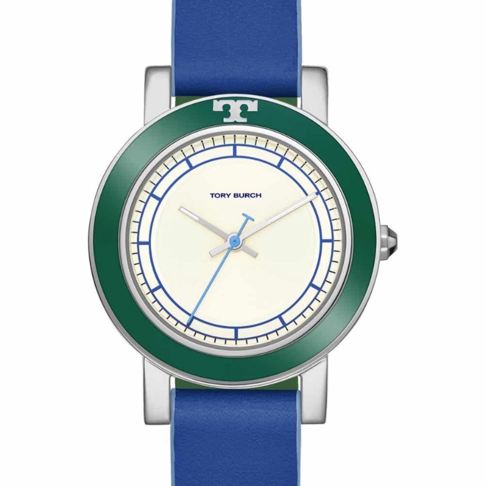 Tory Burch Women's Ellsworth Leather Strap Watch